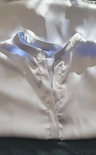 Blusa azul celeste mujer talla grande