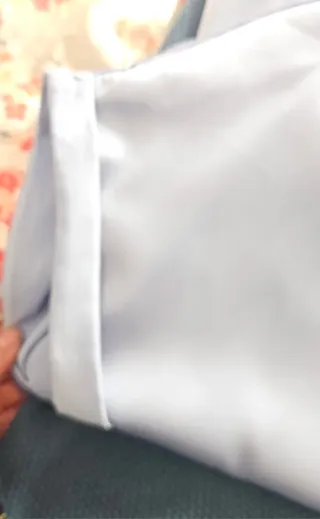 Blusa azul celeste mujer talla grande