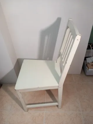 Silla Ikea Stefan Blanca