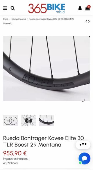 MMR Kenta Doble, GX electrónico, ruedas carbono