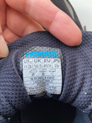 Zapatillas Hoka Bondi 9 wide