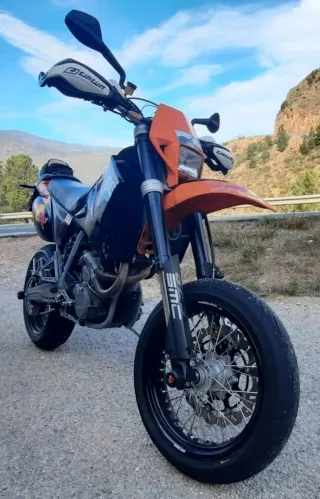 KTM 625 SXC Supermotard