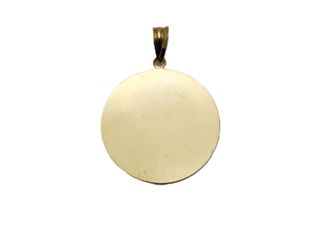 Colgante de Oro Bicolor 18 Kt. 4.3 gr segunda mano