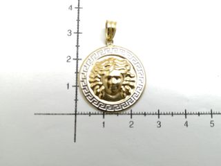Colgante de Oro Bicolor 18 Kt. 4.3 gr segunda mano