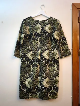 Vestido corto fiesta estampado