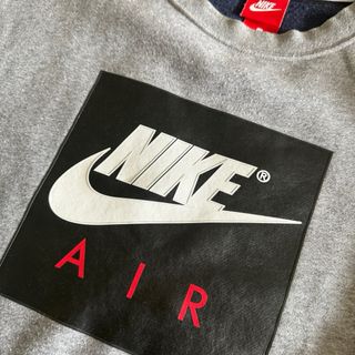 Sudadera Nike Gris y Azul