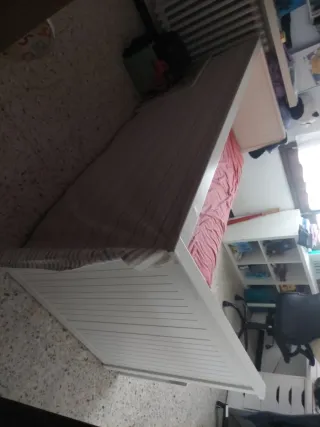 Cama nido blanca con cajones Ikea