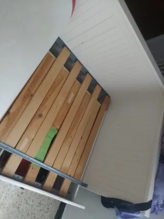 Cama nido blanca con cajones Ikea