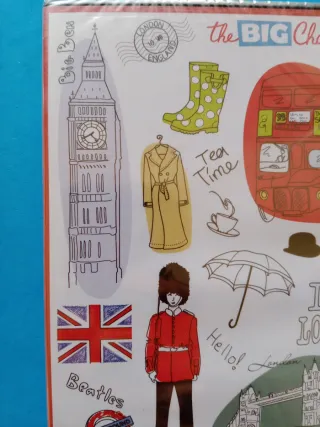 I Love London - Decoração Temática