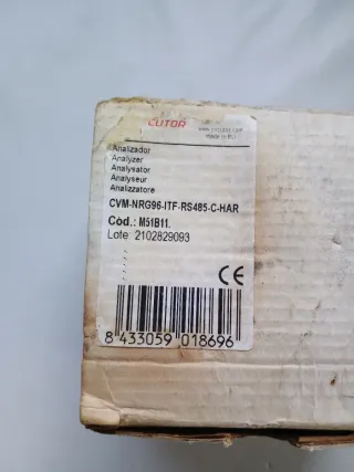 Analizador Redes Circutor CVM-NRG96