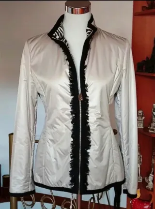 Giacca Gattinoni donna grigio perla taglia 42