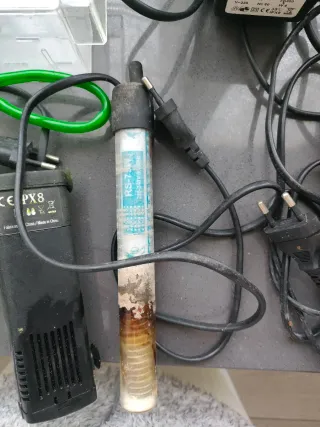 Acuario de cristal pequeño