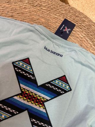 Camiseta Caballero Blue Banana Verde XXL