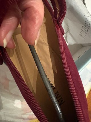 Scarpe basse MM Brescia bordeaux