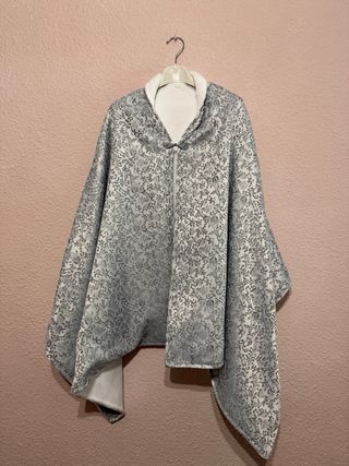 Pañolón Fallera Plata