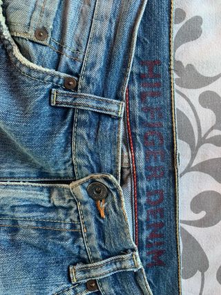 Tommy Hilfiger Denim Etichetta Pelle Marrone