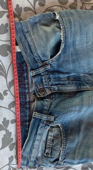 Tommy Hilfiger Denim Etichetta Pelle Marrone