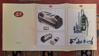 Aspiradora Lux Royal 1R con bateador ZE3.1