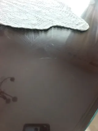 Mesa de comedor de madera de palo fierro