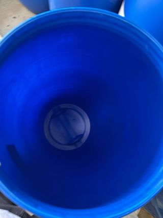 Bidón Plástico Azul 220L