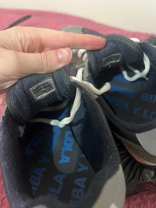 Zapatillas Bimba y Lola Azul/Gris