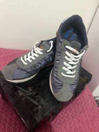 Zapatillas Bimba y Lola Azul/Gris