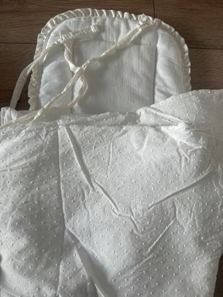 Cubre capazo y saco plumeti  de Carolina