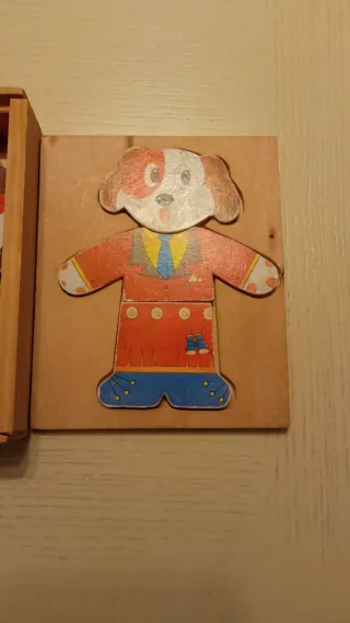 2 Puzzles madera infantil