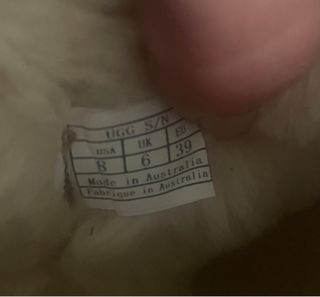 Botas UGG Beige Talla 39