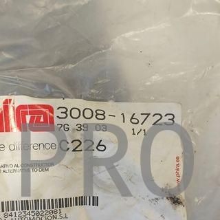 JUEGO MOLDURA PARAGOLPE DELANTERO PEUGEOT 3008