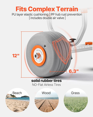 Carrello per Kayak, in Lega di Alluminio capacità