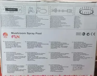 Piscina hinchable Jilong con chorros