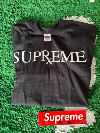 Supreme RX Tee Negra Talla L Nueva