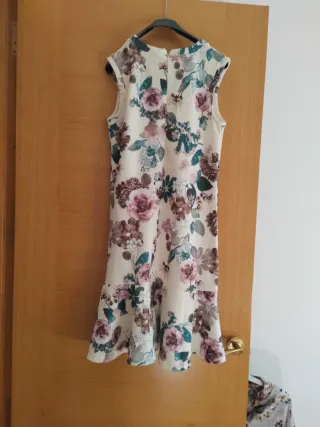 Vestido Trucco Talla 40 Floral