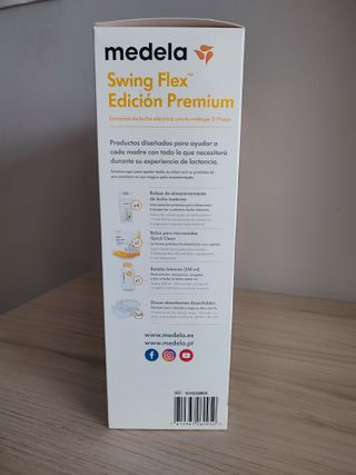 Sacaleches Medela Swing Flex + Accesorios extra