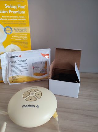 Sacaleches Medela Swing Flex + Accesorios extra