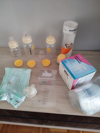 Sacaleches Medela Swing Flex + Accesorios extra