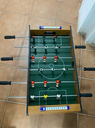 Futbolín de mesa