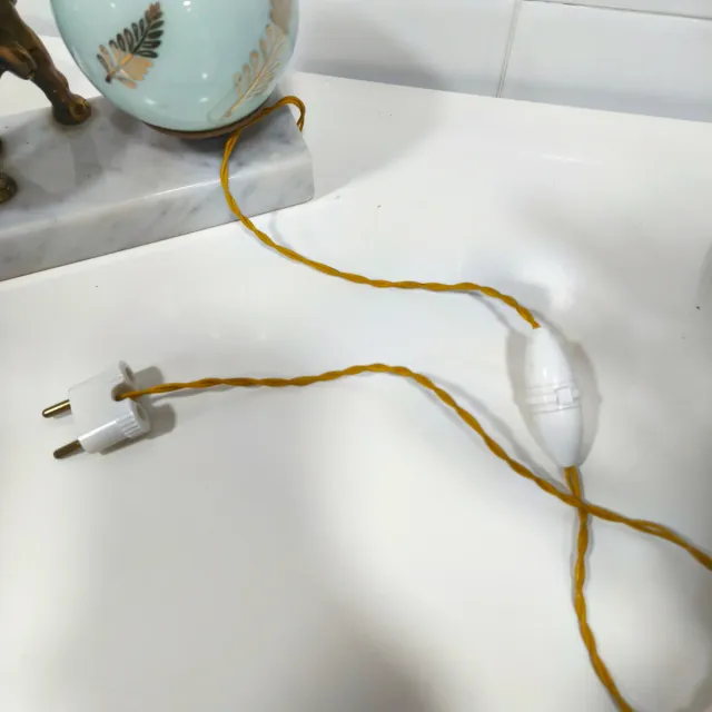 Lámpara Escritorio Elefante Art Nouveau