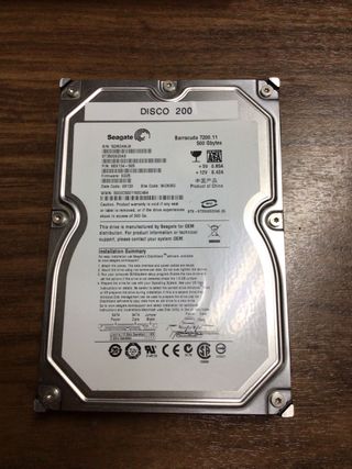 Disco Duro Seagate Barracuda 500GB