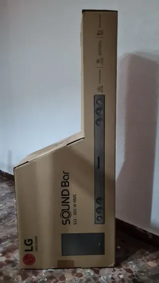 Barra de Sonido LG S13/300W RMS Nueva