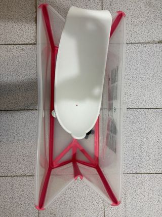 Bañera Stokke Flexible + adaptador Recién Nacido