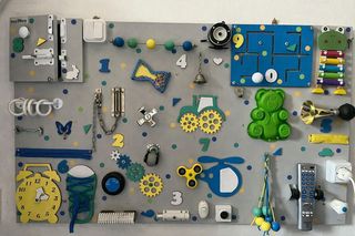 Tabla de actividades infantil 100x60