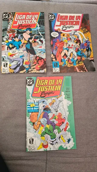 3 Cómics La liga de la justicia 1989