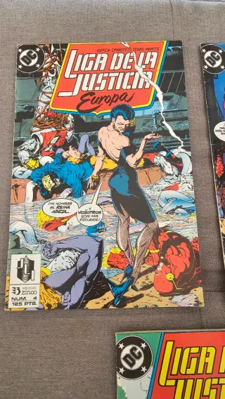 3 Cómics La liga de la justicia 1989
