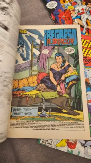 3 Cómics La liga de la justicia 1989