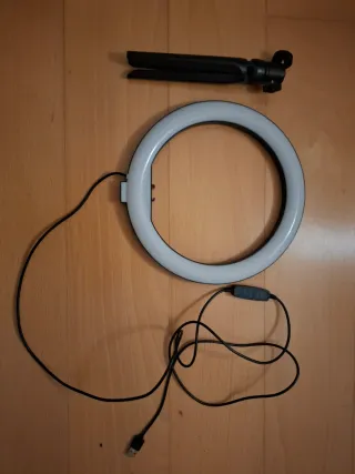 Trípode y Aro de Luz para Selfies