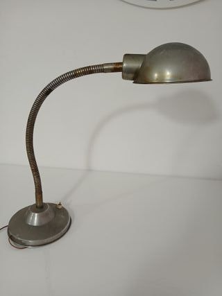 Lampada da scrivania vintage metallo