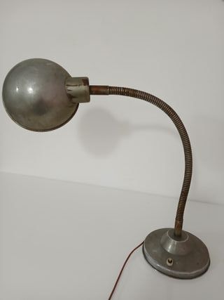 Lampada da scrivania vintage metallo