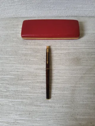 Pluma Estilográfica Parker Marrón